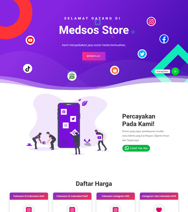 Project Landing Page Btech 4